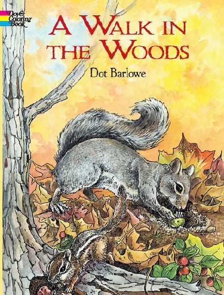 A Walk in the Woods Coloring Book