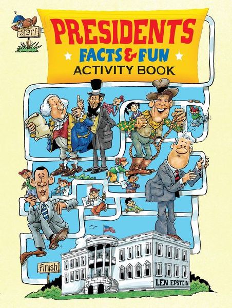 Presidents Facts & Fun Activity Book