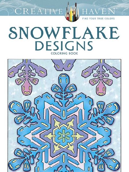Creative Haven Snowflake Designs Coloring Book