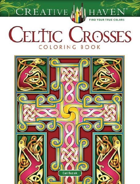 Creative Haven Celtic Crosses Coloring Book
