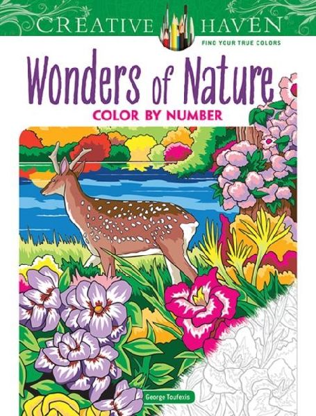 Creative Haven Wonders of Nature Color by Number