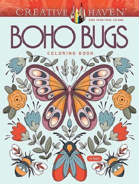 Creative Haven Boho Bugs Coloring Book