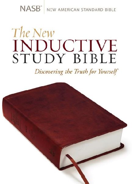 The New Inductive Study Bible (Nasb, Milano Softone, Burgundy)