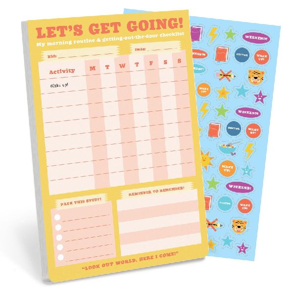 Lets Get Going!: Can-Do Pad