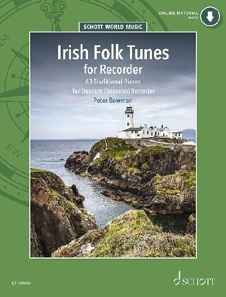 Irish Folk Tunes - Descant Recorder (Book/Online Audio)