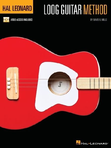 Hal Leonard Loog Guitar Method David D. Mills Guitar Educational Sheet Music Songbook Learn 3-String Guitar Basics with Video Demonstrations Beginner-Friendly Guitar Method
