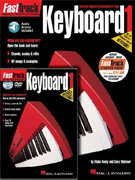 Fasttrack Keyboard Method Starter Pack: Book/Online Audio/DVD Pack