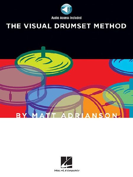 The Visual Drumset Method Book/Online Audio