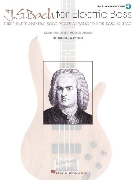 J.S. Bach for Electric Bass Book/Online Audio