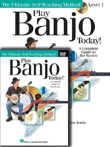 Play Banjo Today! Beginners Pack: Level 1 Book/Online Audio/DVD Pack