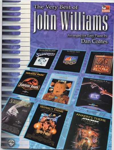 The Very Best of John Williams Easy Piano Sheet Music Collection with 28 Arrangements from Star Wars, Harry Potter, E.T., Jaws, Jurassic Park and More Perfect for Students and Piano Enthusiasts