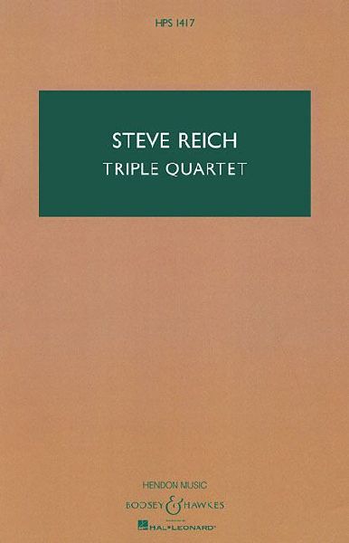Triple Quartet: Version for String Ensemble/String Orchestra