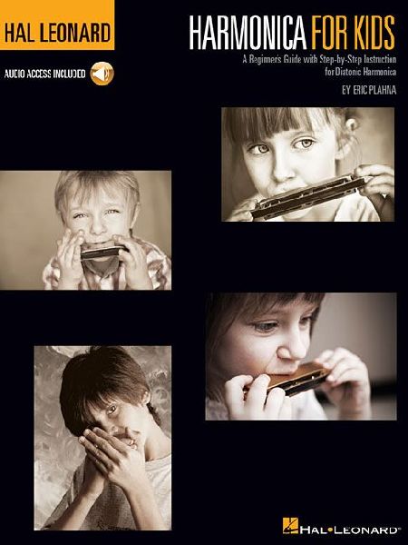 Harmonica for Kids - A Beginners Guide with Step-By-Step Instruction for Diatonic Harmonica (Book/Online Audio)