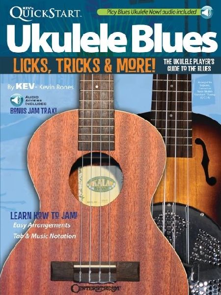Kevs QuickStart Ukulele Blues Book/Online Audio