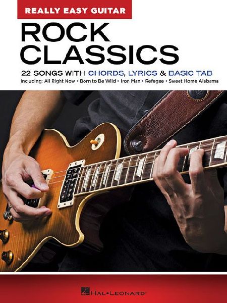 Rock Classics: 22 Songs With Chords, Lyrics & Basic Tab