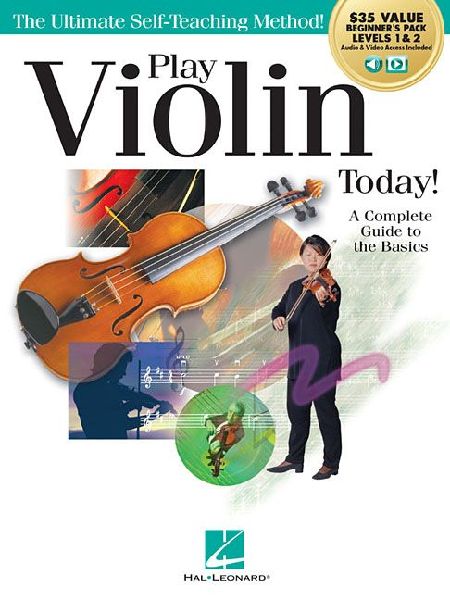 Play Violin Today! Beginners Pack: Method Books for Levels 1 & 2 Plus Online Audio & Video Access