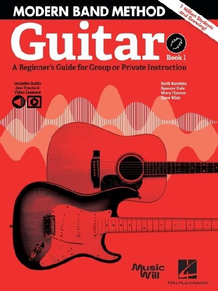 Modern Band Method - Guitar, Book 1: A Beginners Guide for Group or Private Instruction (Bk/Online Audio)