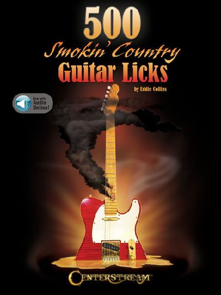 500 Smokin' Country Guitar Licks - Book/Online Audio