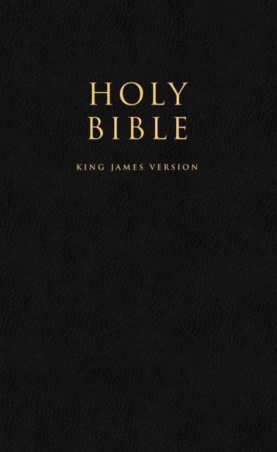 The Holy Bible - King James Version (KJV): Popular Gift & Award Black Leatherette Edition