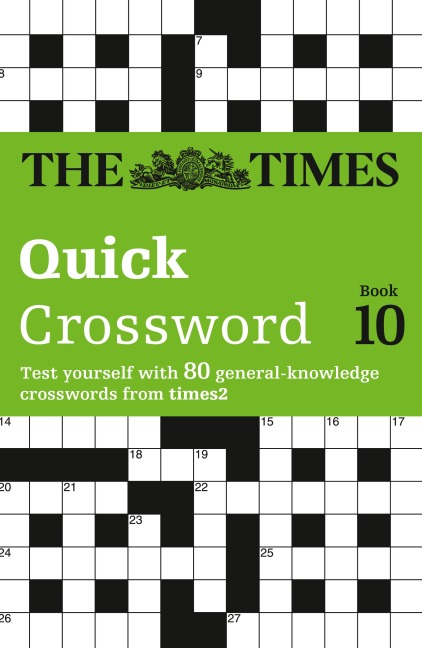 The Times Quick Crossword Book 10: 80 world-famous crossword puzzles from The Times2