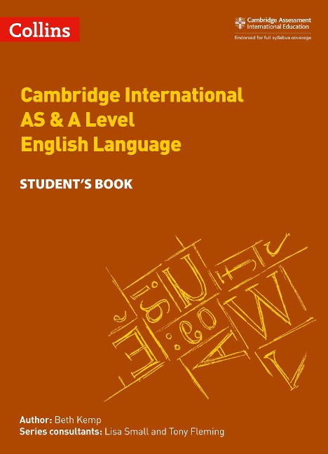 Cambridge International AS & A Level English Language Students Book