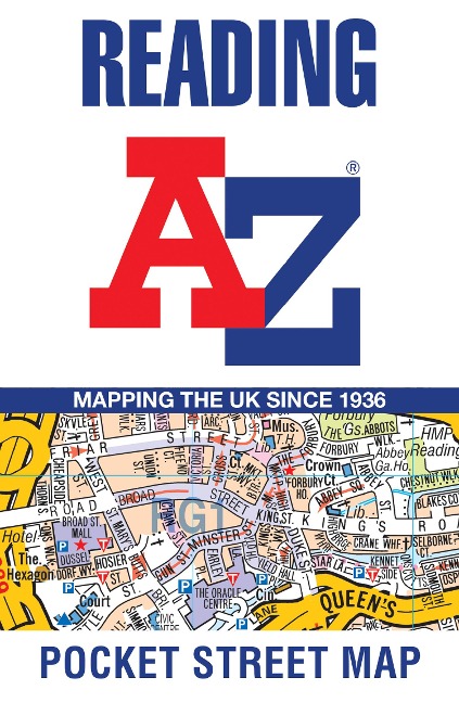 Reading A-Z Pocket Street Map: Accurate Street Map for Easy Navigation