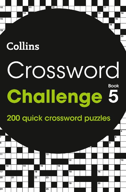 Crossword Challenge Book 5: 200 Quick Crossword Puzzles