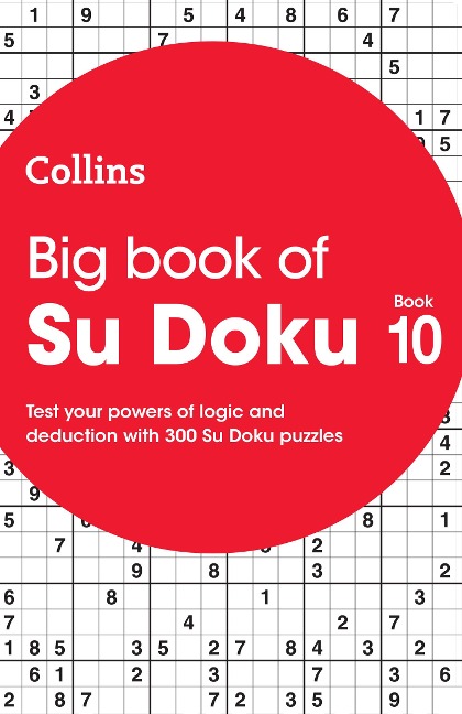 Big Book of Su Doku 10: 300 Su Doku Puzzles