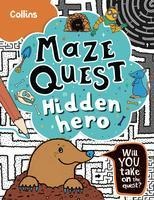 Hidden Hero: Solve 50 Mazes in This Adventure Story for Kids Aged 7+
