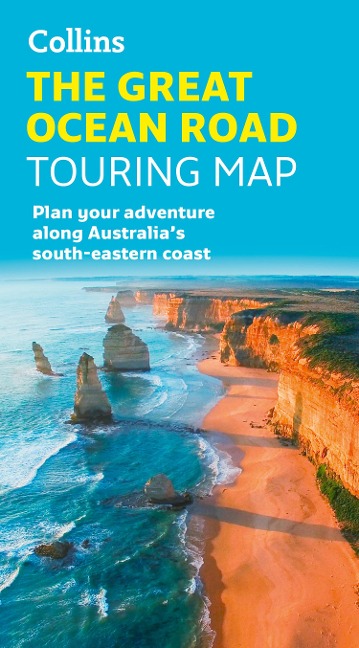 Collins The Great Ocean Road Touring Map: Plan Your Adventure Along Australia's South-Eastern Coast