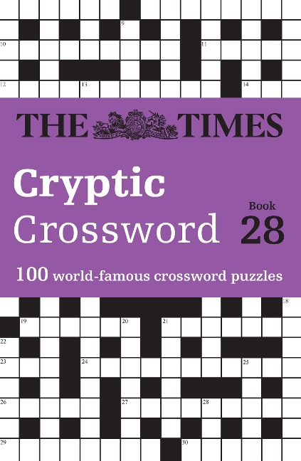TIMES CRYPTIC XWORD 28 PB: 100 world-famous crossword puzzles