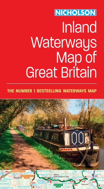 Nicholson Inland Waterways Map of Great Britain: For Everyone with an Interest in Britain's Canals and Rivers