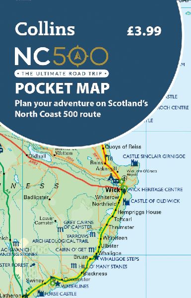 NC500 Pocket Map: Plan Your Adventure on Scotlands North Coast 500 Route