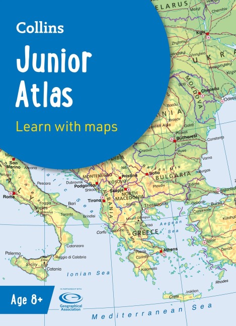 Collins Junior Atlas: Ideal for Learning at School and at Home
