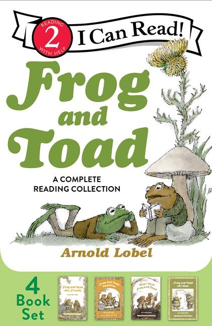 Frog and Toad: A Complete Reading Collection: A Box Set of All 4 Books from the Classic Animal Friendship and Adventure Series, Great for Growing Reading Skills and Early Literacy Development for Kids [Ages 4-8]