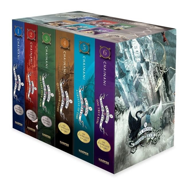 The School for Good and Evil: The Complete 6-Book Box Set: The School for Good and Evil,The School for Good and Evil: A World Without Princes,The School for Good and Evil: The Last Ever After,The School for Good and Evil: Quests for Glory, The School for 