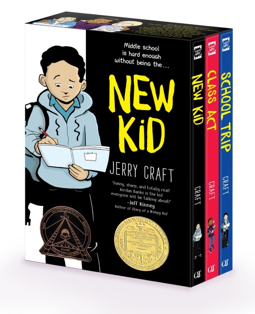 New Kid 3-Book Box Set: A Graphic Novel Collection: New Kid, Class Act, School Trip