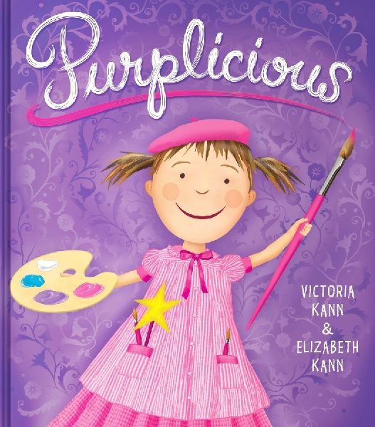Purplicious: A Paper-Over-Board Book for Kids