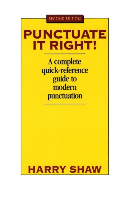 Punctuate It Right