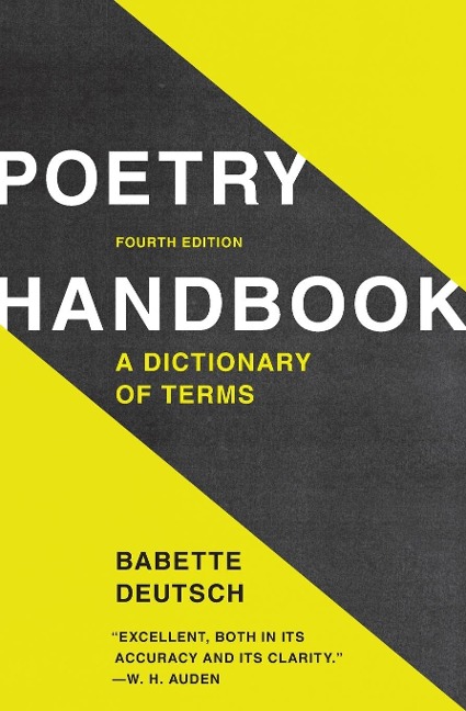 Poetry Handbook: A Dictionary of Terms (Revised)