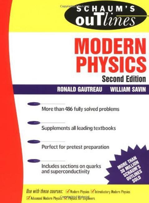 SCHAUMS OUTLINE MODERN PHYSI