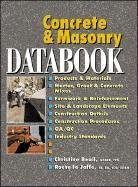 Concrete and Masonry Databook