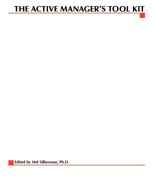 The Active Manager's Tool Kit