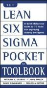 The Lean Six Sigma Pocket Toolbook: A Quick Reference Guide to 70 Tools for Improving Quality and Speed