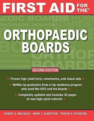 First Aid for the Orthopaedic Boards