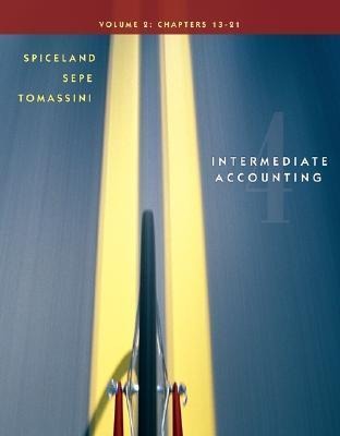 Intermediate Accounting, Volume II