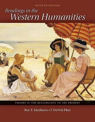 Readings in the Western Humanities Volume 2