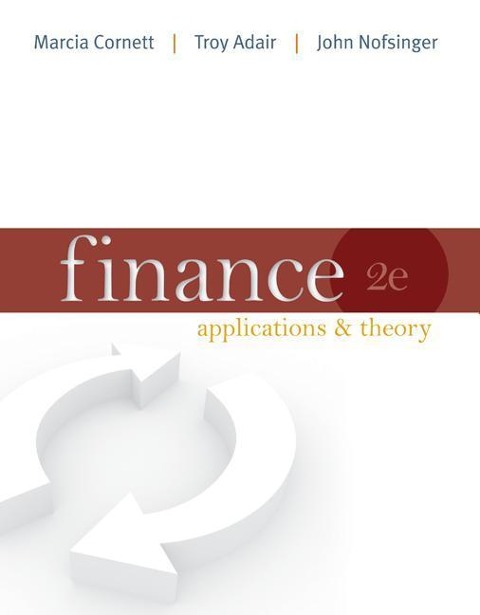 Finance: Applications & Theory