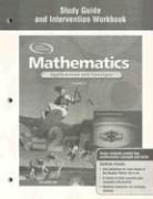 Mathematics: Applications and Concepts, Course 3, Study Guide and Intervention Workbook