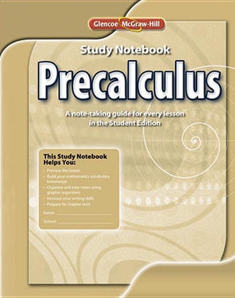 Precalculus, Study Notebook